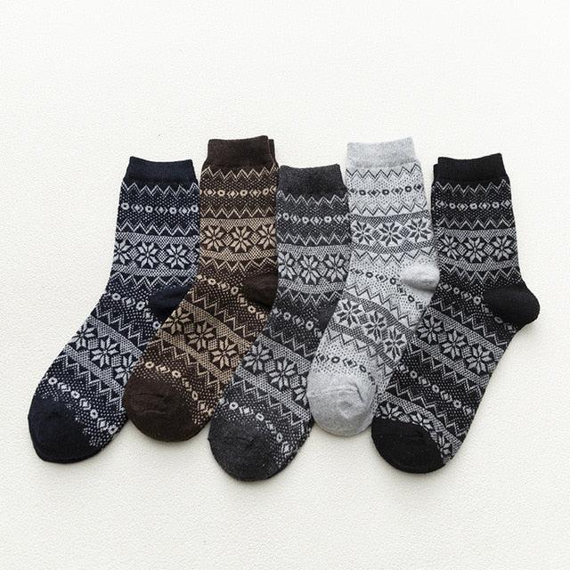 Nordloom İskandinav Motifli Kuzey Yünü Pamuklu Örgü Kazak Unisex Sıcaklık