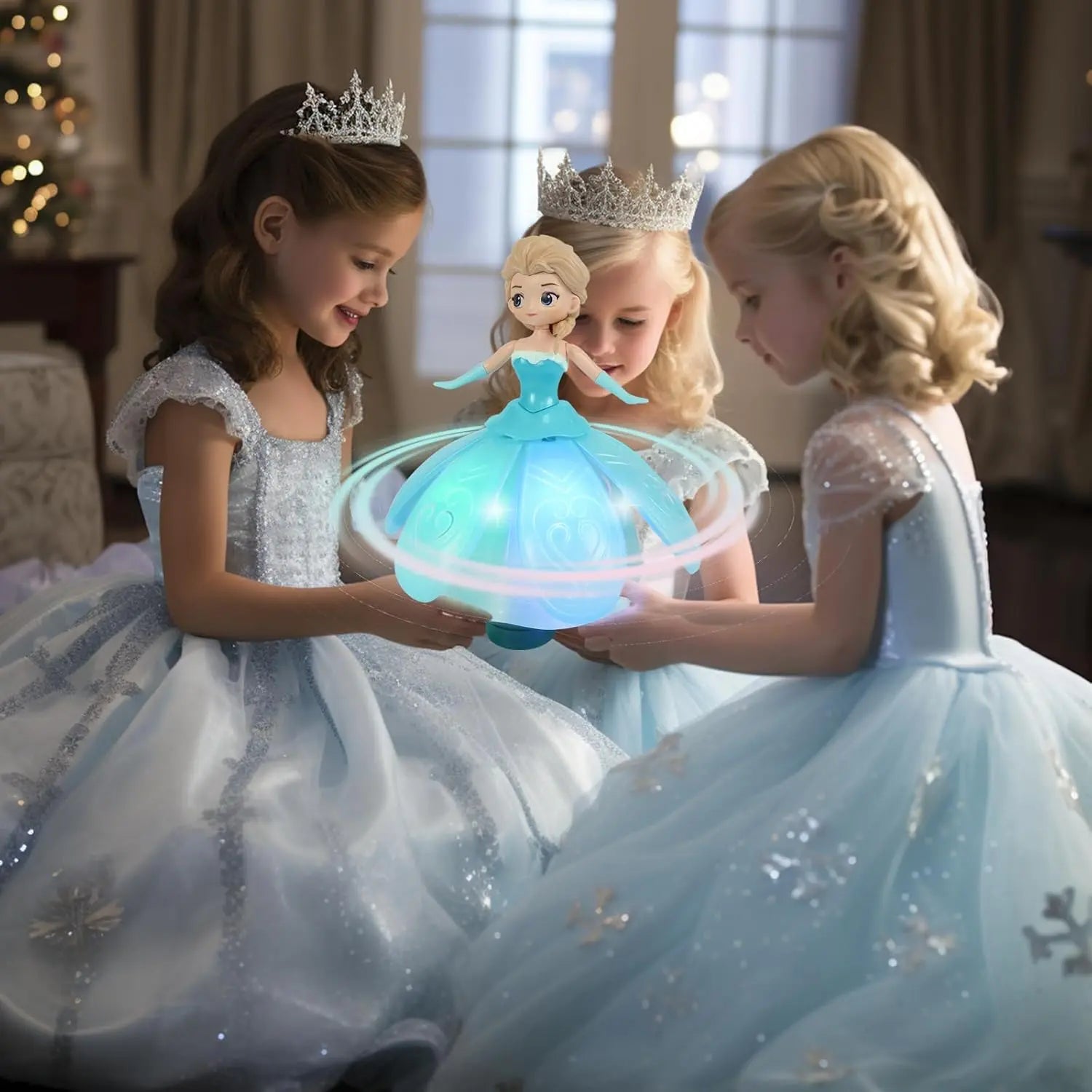 Poupée Princesse Télécommandée avec Lumières pour le Jeu et l'Imagination