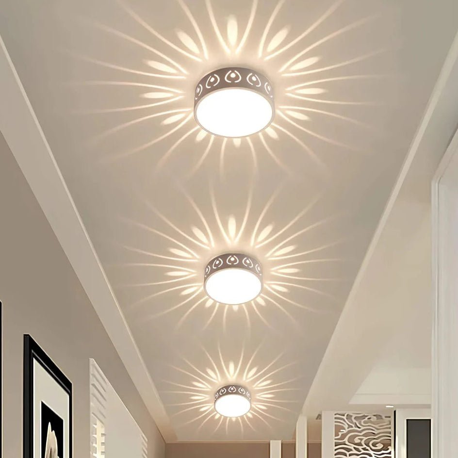 Luxflush Erittäin ohut upotettava LED-kattovalo tasaisella valaistuksella