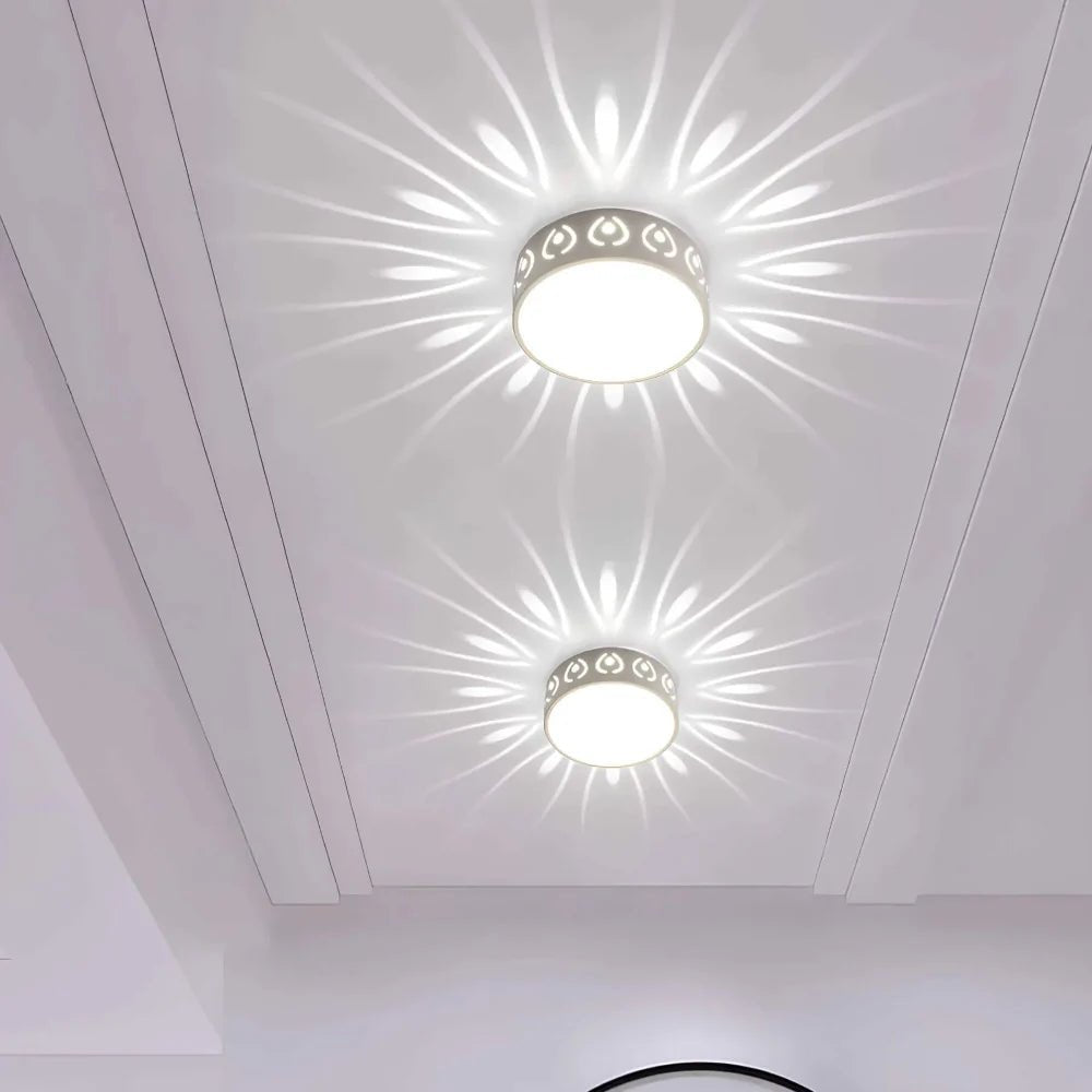 Luxflush Erittäin ohut upotettava LED-kattovalo tasaisella valaistuksella