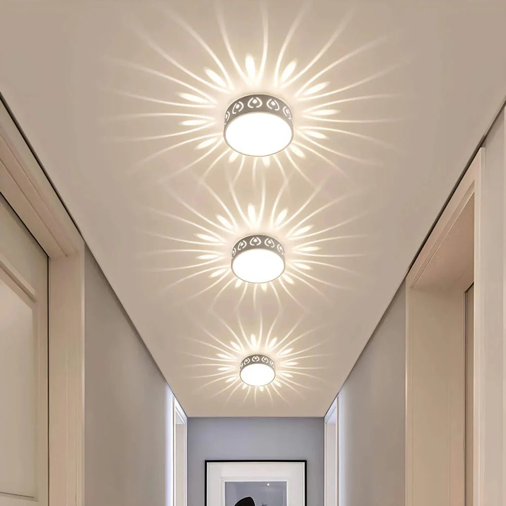 Luxflush Erittäin ohut upotettava LED-kattovalo tasaisella valaistuksella