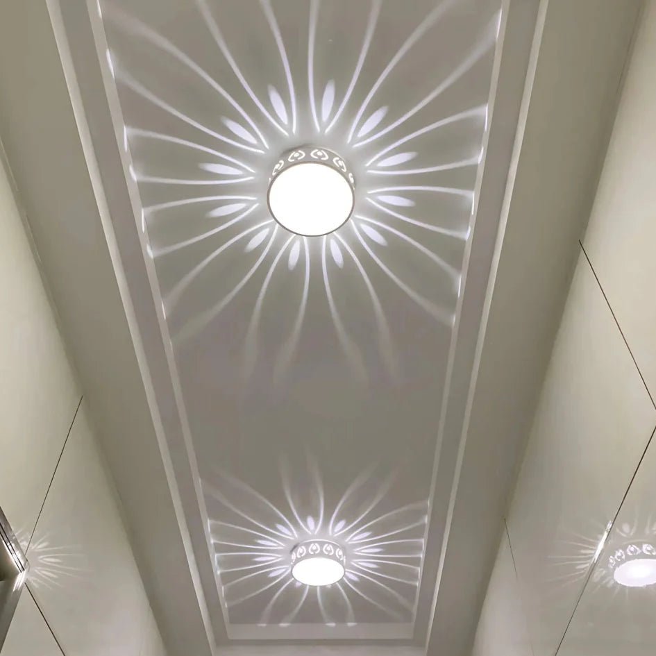Luxflush Erittäin ohut upotettava LED-kattovalo tasaisella valaistuksella