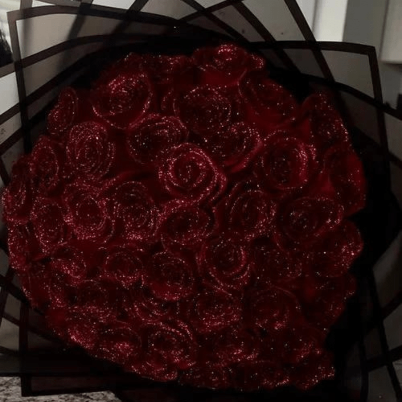 Aurelia Glittering Eternal Rose For Romantic Gift Ideas And Home Decor