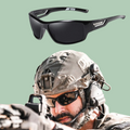 Occhiali da sole stile militare UV 400 per pesca e avventure all'aperto