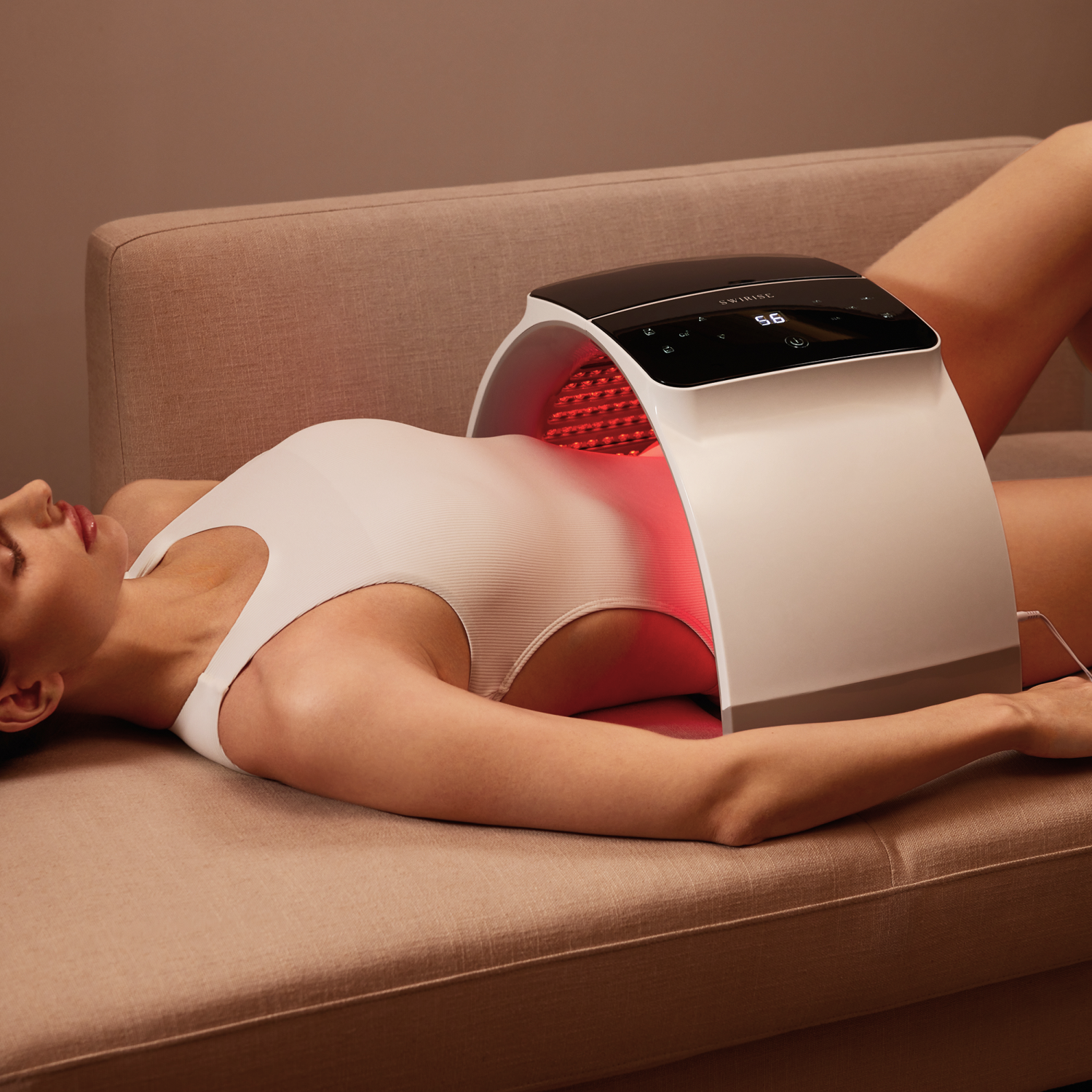 Face And Body Skin Care With Multicolor LED Light For Smoothing And Texture
