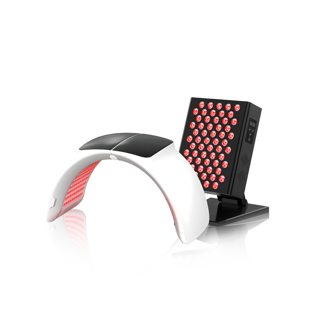 Face And Body Skin Care With Multicolor LED Light For Smoothing And Texture
