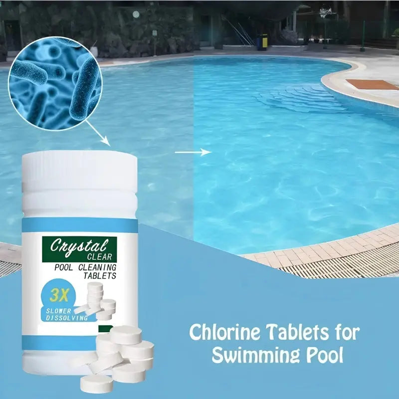 FreshTabs Pool Care Tablets For Sparkling Water Clarity
