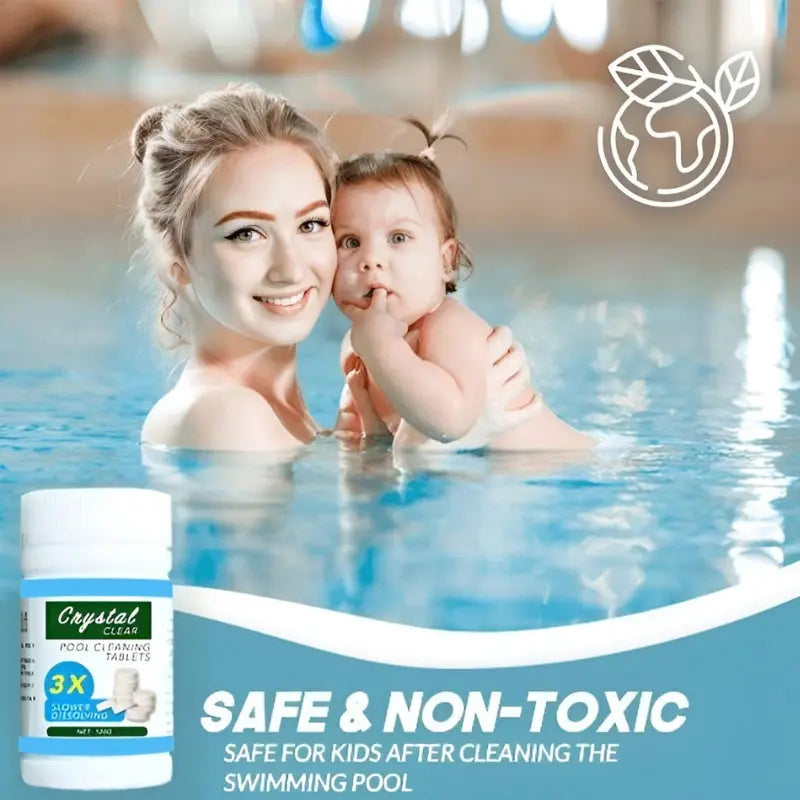 FreshTabs Pool Care Tablets For Sparkling Water Clarity