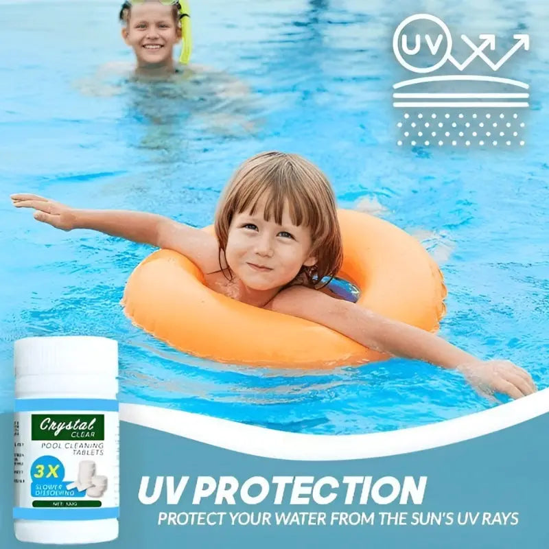 FreshTabs Pool Care Tablets For Sparkling Water Clarity