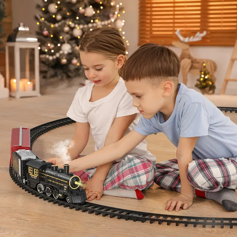 Set di trenino TrackMaster Pro a batteria con suoni realistici di casa