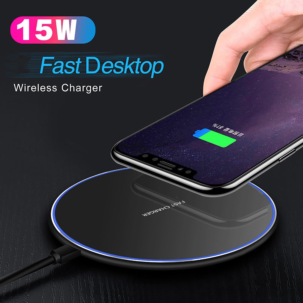 لوحة شحن لاسلكية ماجسيف USB C بقوة 30 واط لهواتف iPhone وسامسونج وأندرويد