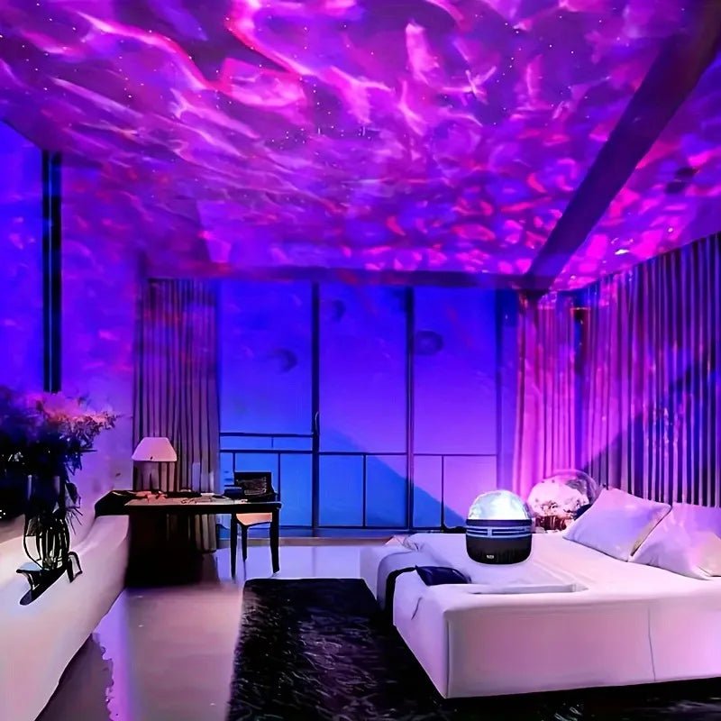 LumaNova USB-betriebene Sternenhimmel-Projektorlampe für Schlafzimmer und Partys