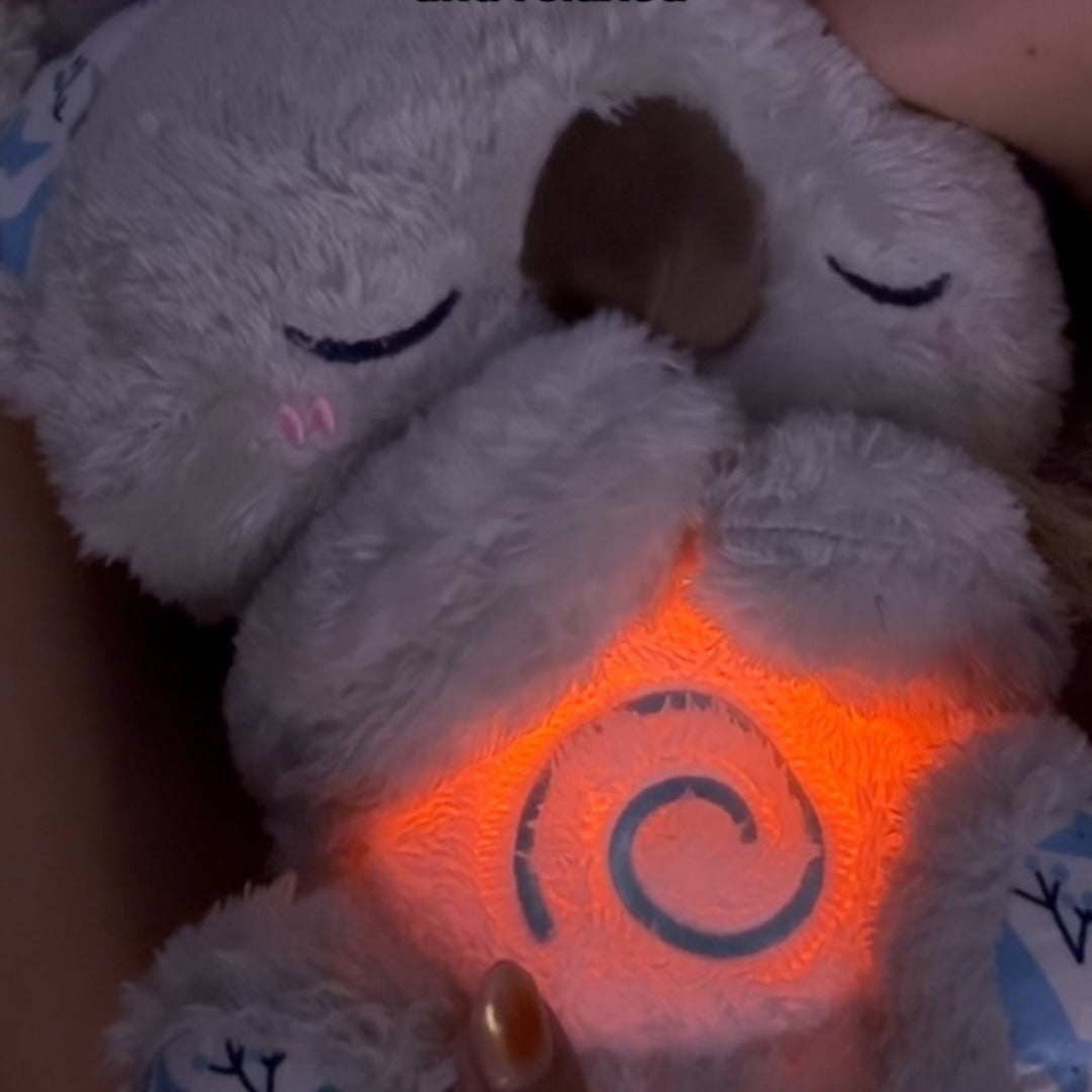 Calming Koala Breathing Toy For Sleep Support And Relaxation, Soft Breathing Motion