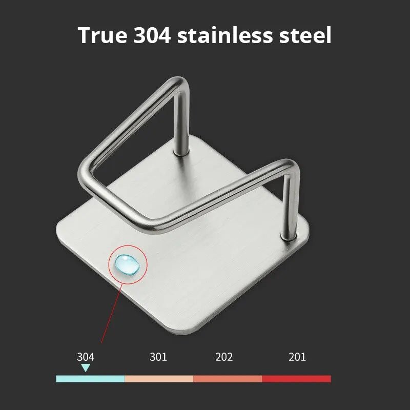 Organizador para fregadero StellarNest de acero inoxidable para esponjas, ahorro de espacio