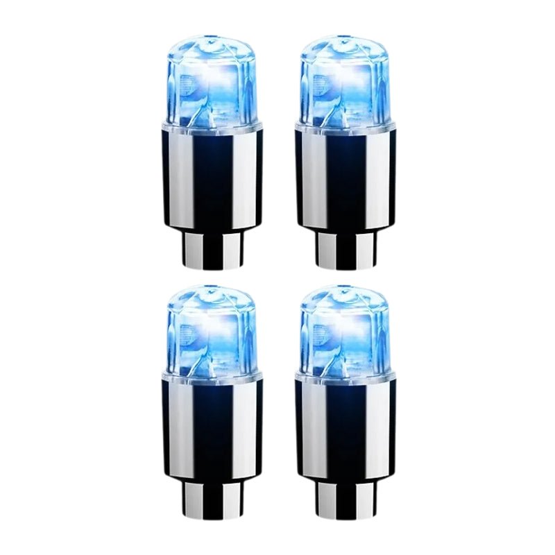 LumaValve LED krytky ventilů pro auta, kola a skútry