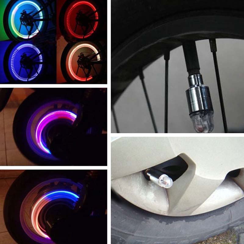 LumaValve LED krytky ventilů pro auta, kola a skútry
