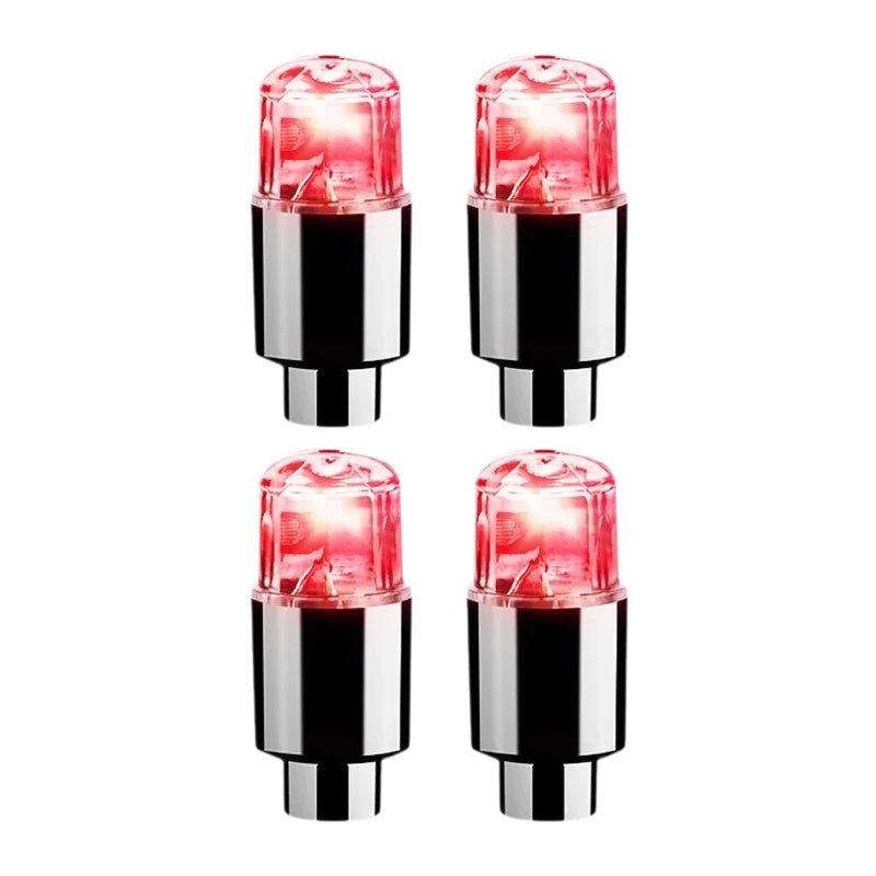 LumaValve LED krytky ventilů pro auta, kola a skútry