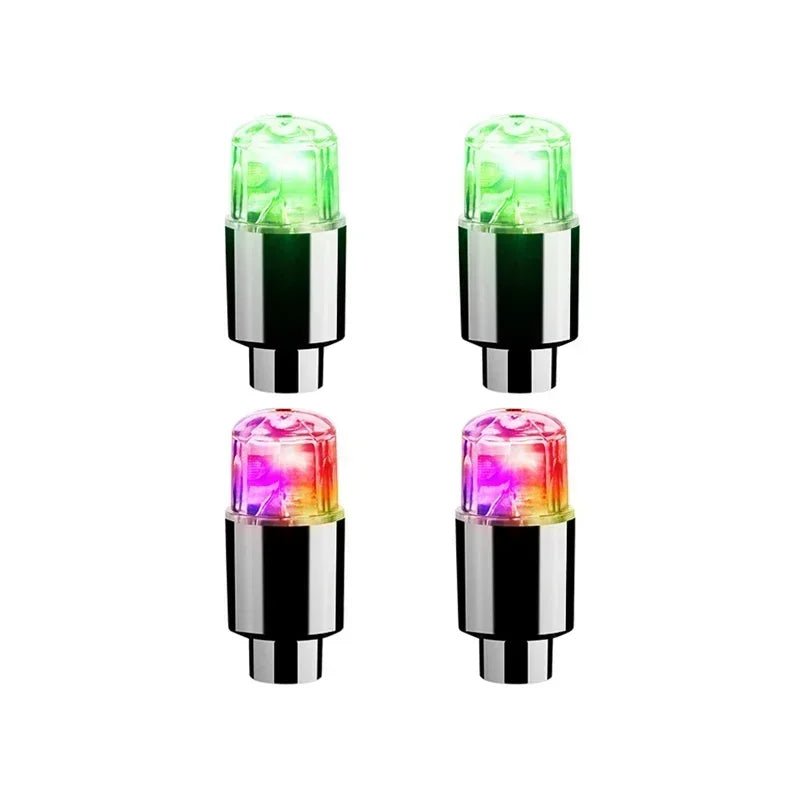 NovaGlo universelle LED-ventillokk for dekk og felger (2/8-pakning)
