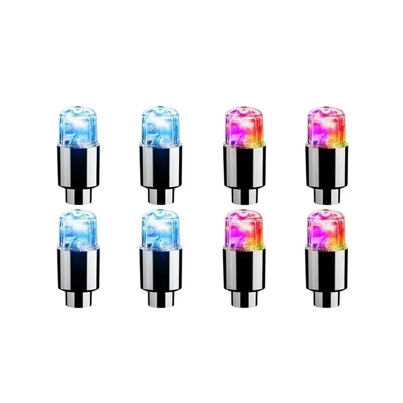 NovaGlo universelle LED-ventillokk for dekk og felger (2/8-pakning)