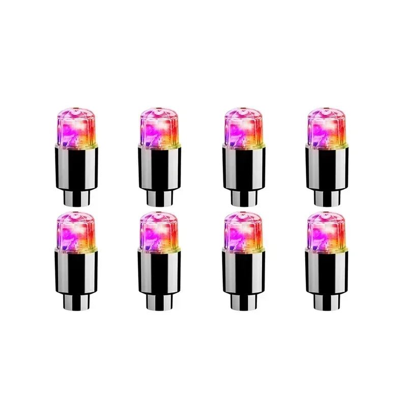 NovaGlo universelle LED-ventillokk for dekk og felger (2/8-pakning)