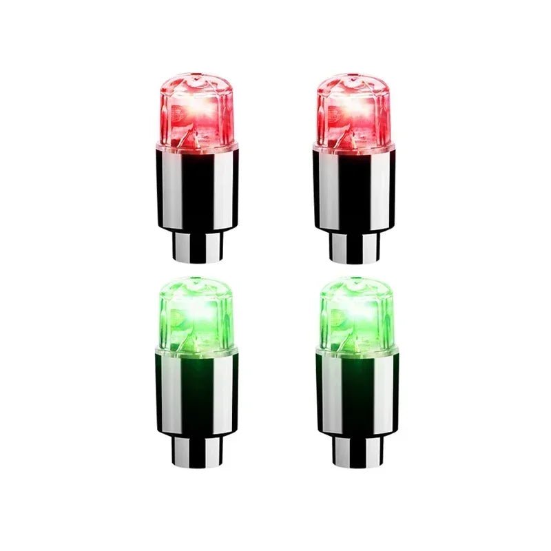 NovaGlo universelle LED-ventillokk for dekk og felger (2/8-pakning)