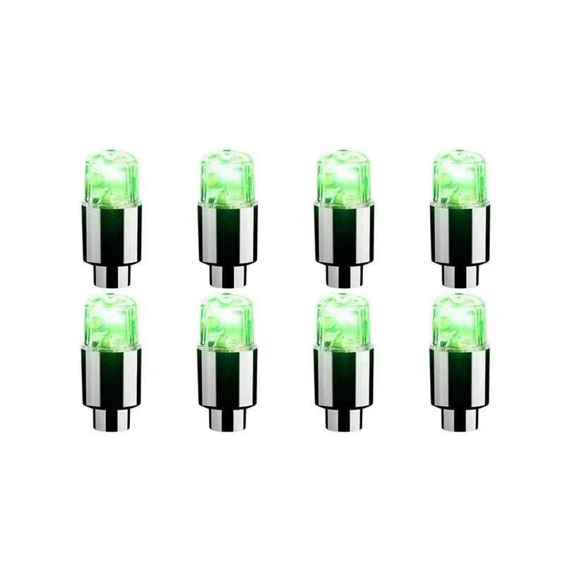 NovaGlo universelle LED-ventillokk for dekk og felger (2/8-pakning)