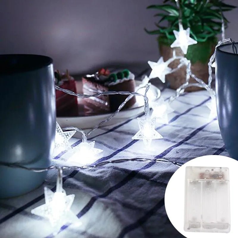 AuraGlow LED Işık Zinciri Partiler İçin Sıcak Işık ve Renkli Parıltı
