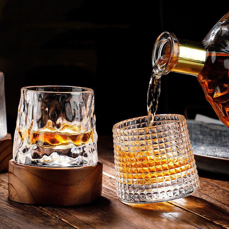 Obracane Szklanki do Whisky AeroSpin dla Koneserów – Wzmacniają Aromaty i Napowietrzanie