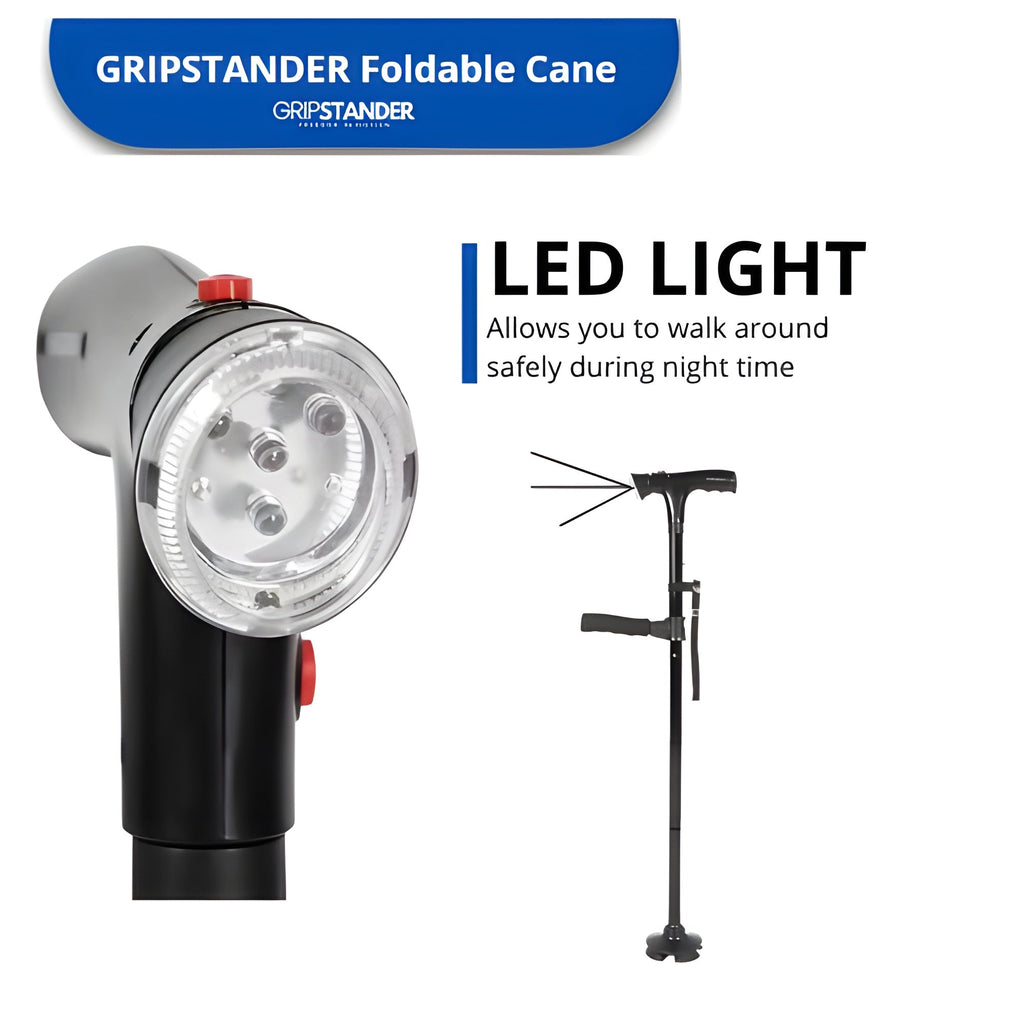 FluxStride Compact Mobility Cane For Easy Getting Around
