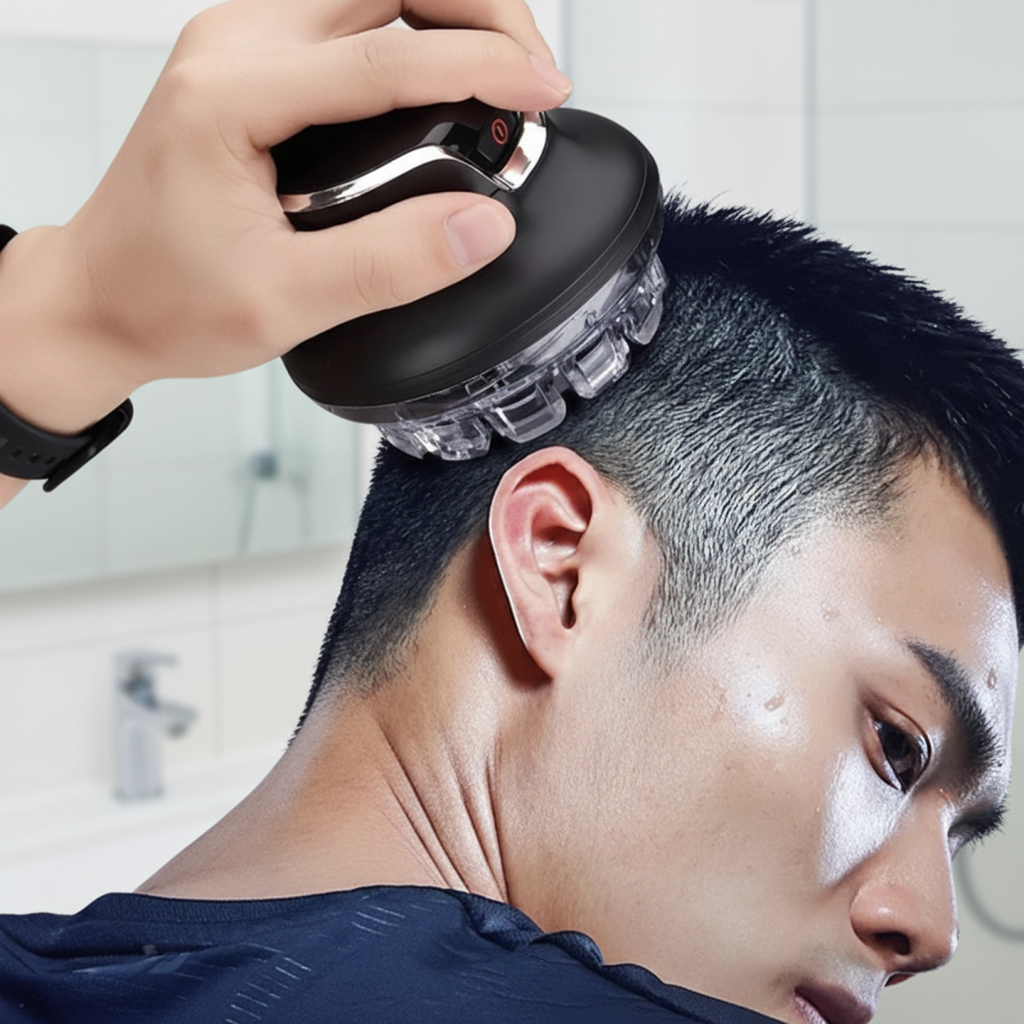 BowLift USB-C Rechargeable Hair Clipper With LED Display For Home Grooming