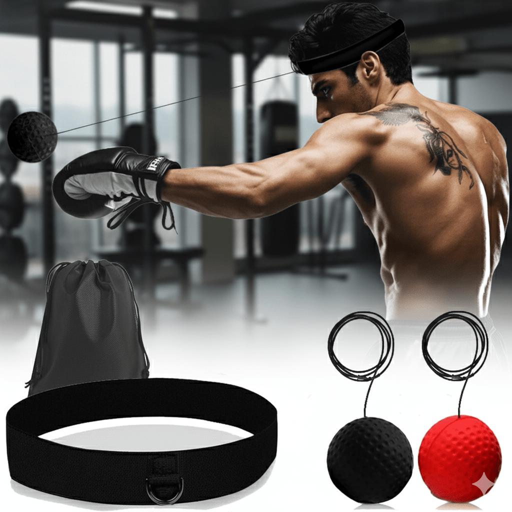 Pelota Reflex PulseFlex para Entrenamiento de Boxeo para Mejorar los Reflejos para Principiantes