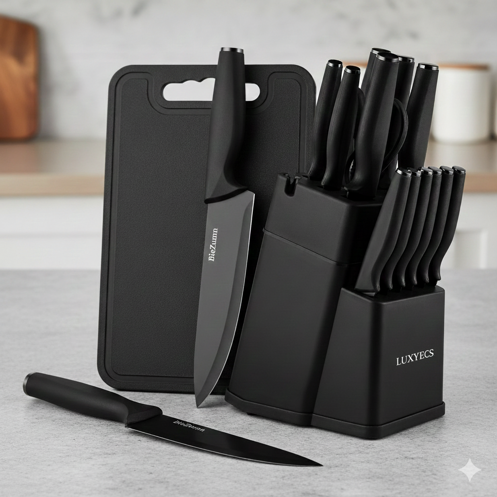 Set di coltelli da cucina Pro Chef per cuochi casalinghi di tutti i giorni