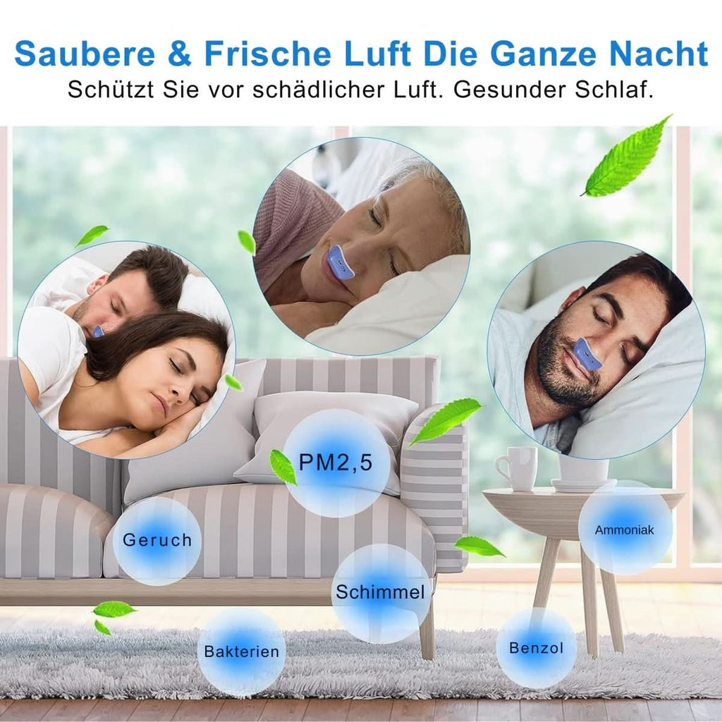 AirWhisper CPAP-enhed til snorkere Kompakt maskefri komfort