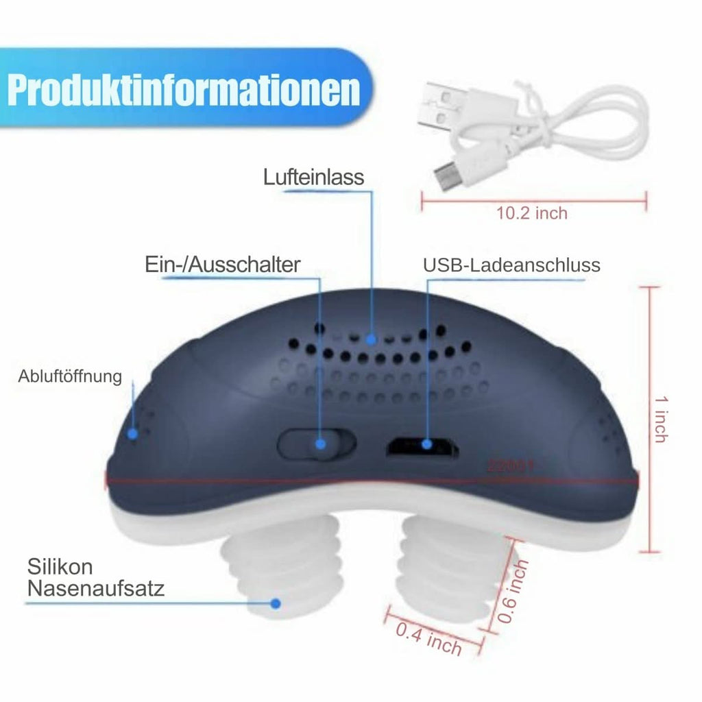 AirWhisper CPAP-enhed til snorkere Kompakt maskefri komfort