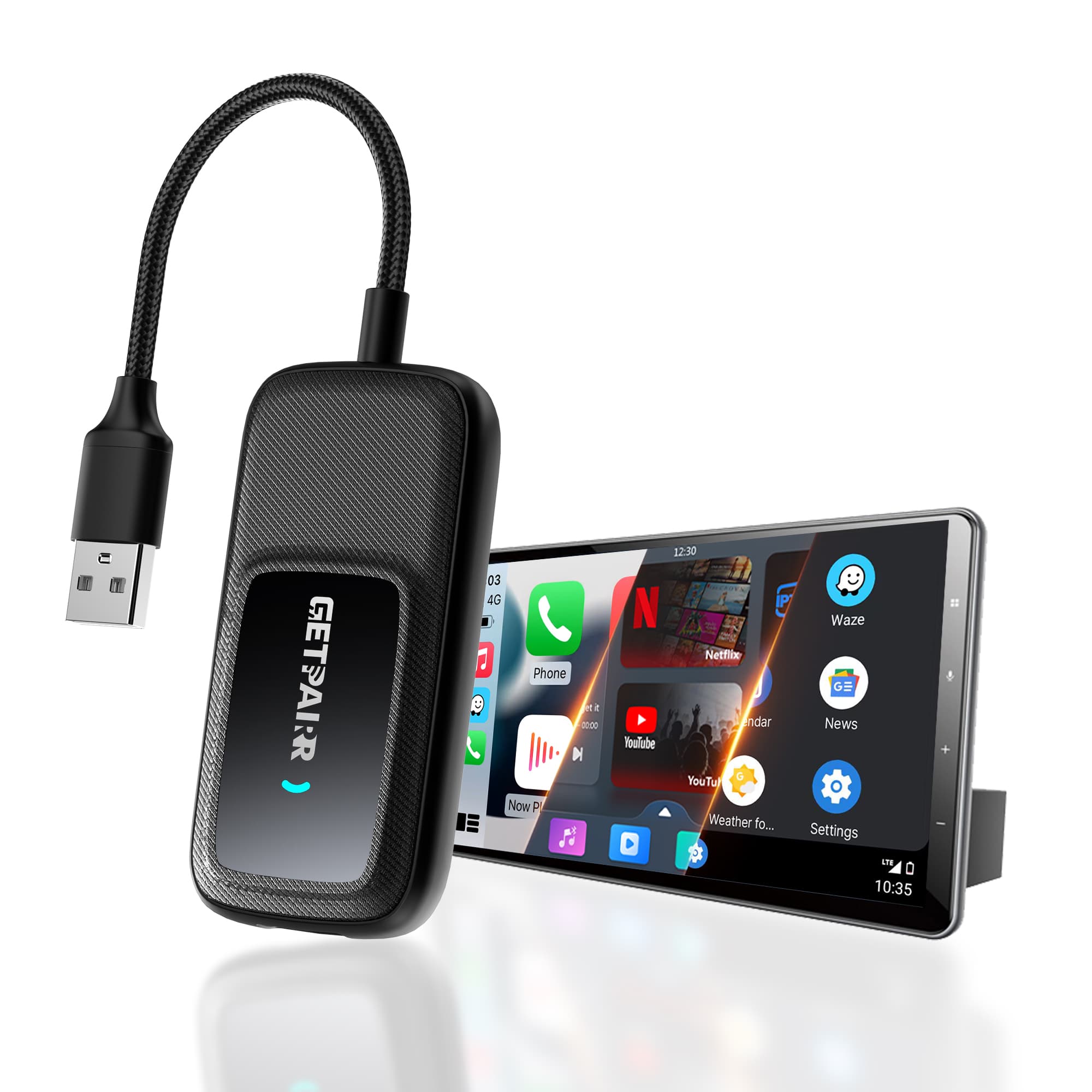 NovaLink Wireless App Hub per CarPlay o Android Auto
