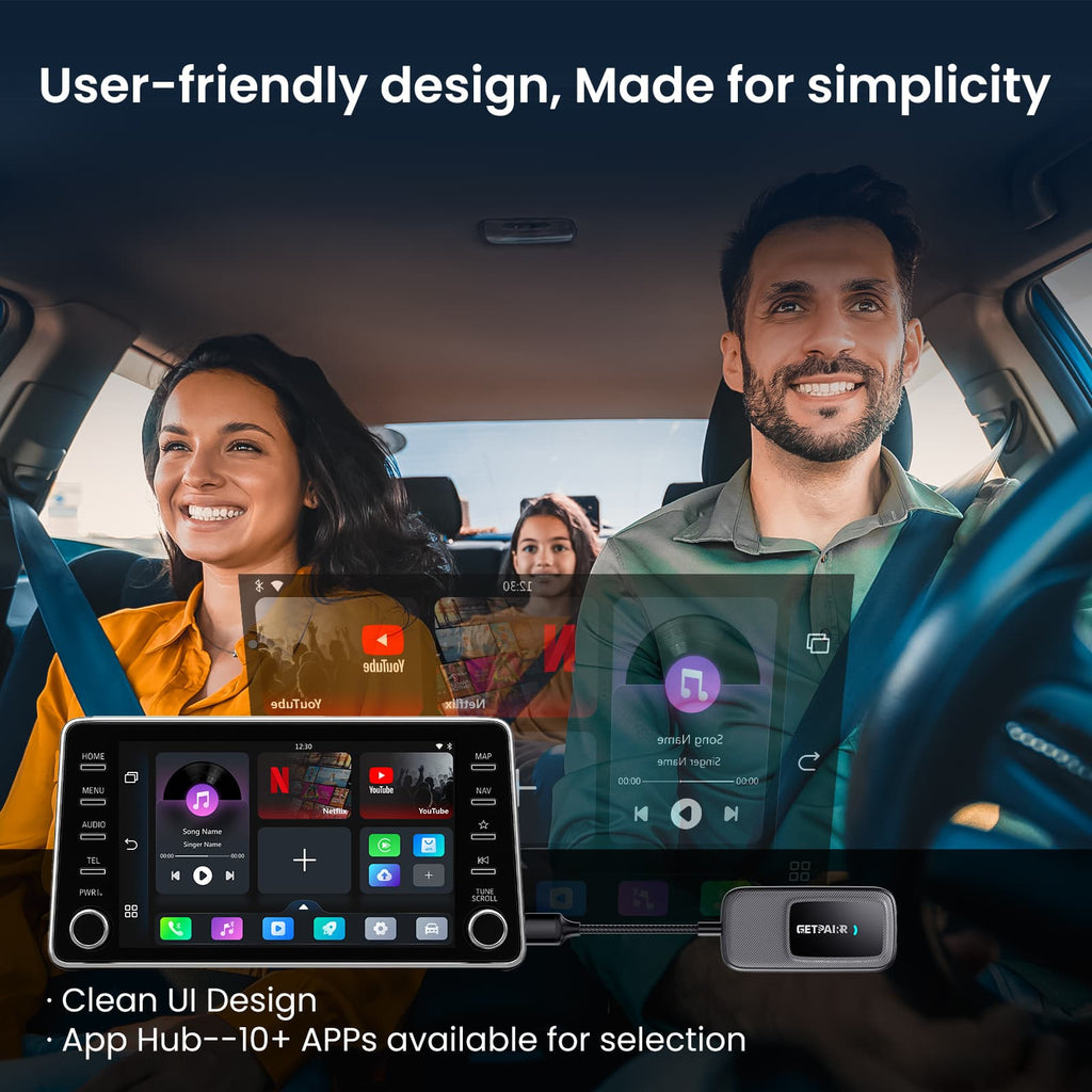 NovaLink Wireless App Hub per CarPlay o Android Auto