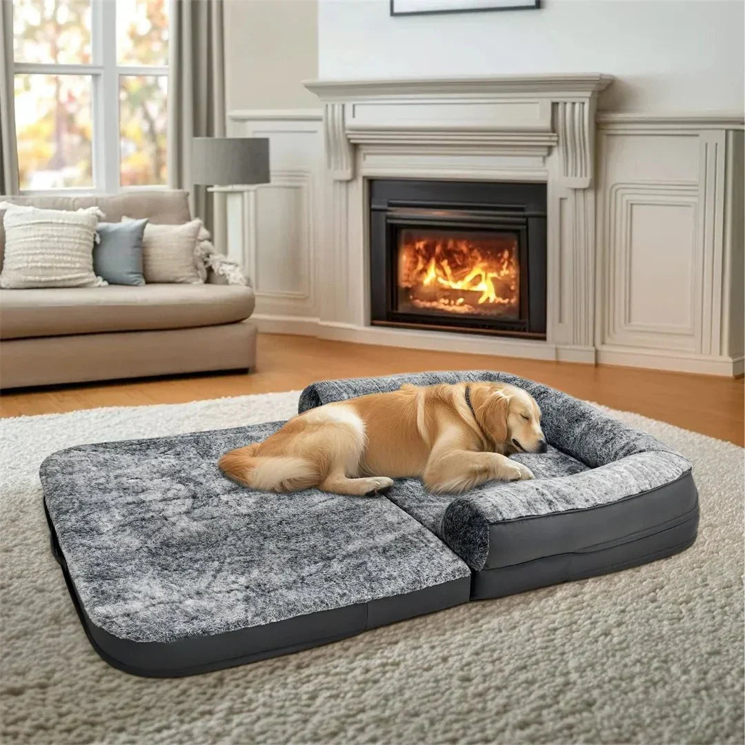 CozyPaw Giant 180 Cm Dog Bed For You And Your Pet, Shared Comfort