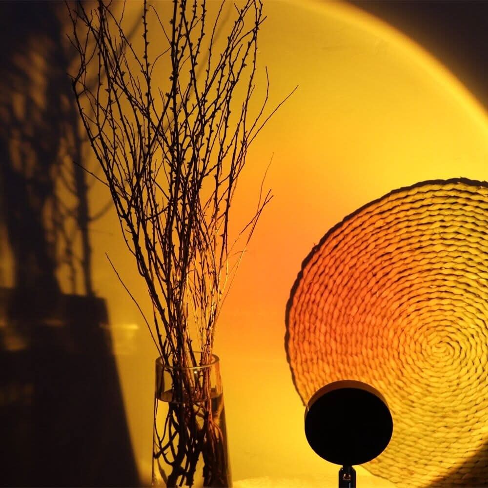 Sunora Led Glow Sunset Lamp With 180 Degree Adjustable Head And Ambient Lighting