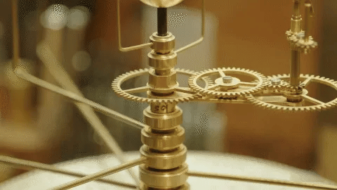 CosmoCraft Brass Nine Planets Solar System Sculpture
