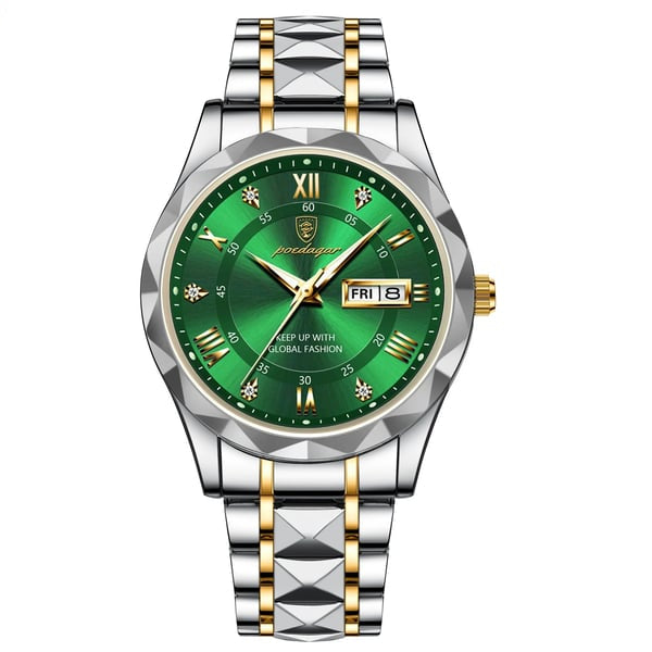Orologio da uomo impermeabile di lusso del marchio leader con lancette luminose
