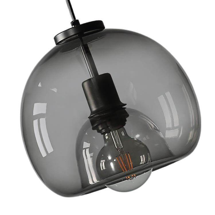 NovaLume Blown Glass Pendant Lamp With Adjustable Height