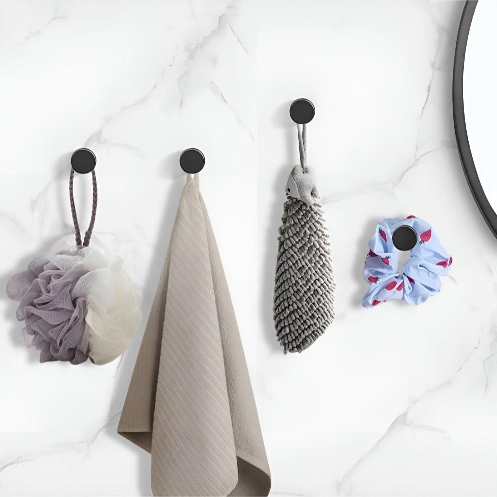 Stainless Steel Griplock Shower Hooks Vacuum Seal Hooks Set