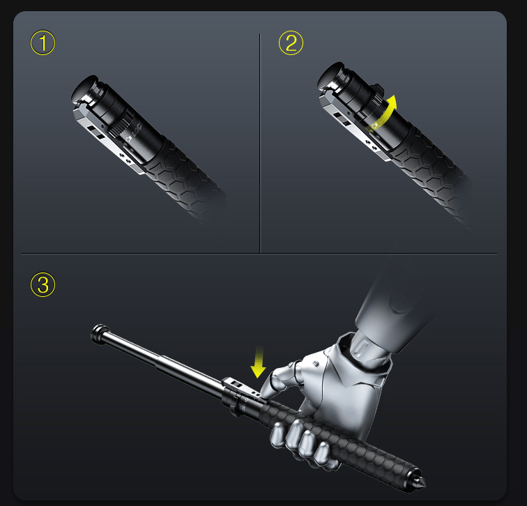 HikeStick Ergonomic Hiking Pole For Stable, Comfortable Outdoor Support