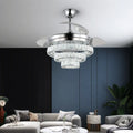 AeroLux Reversible LED Ceiling Fan With Remote Control Unit