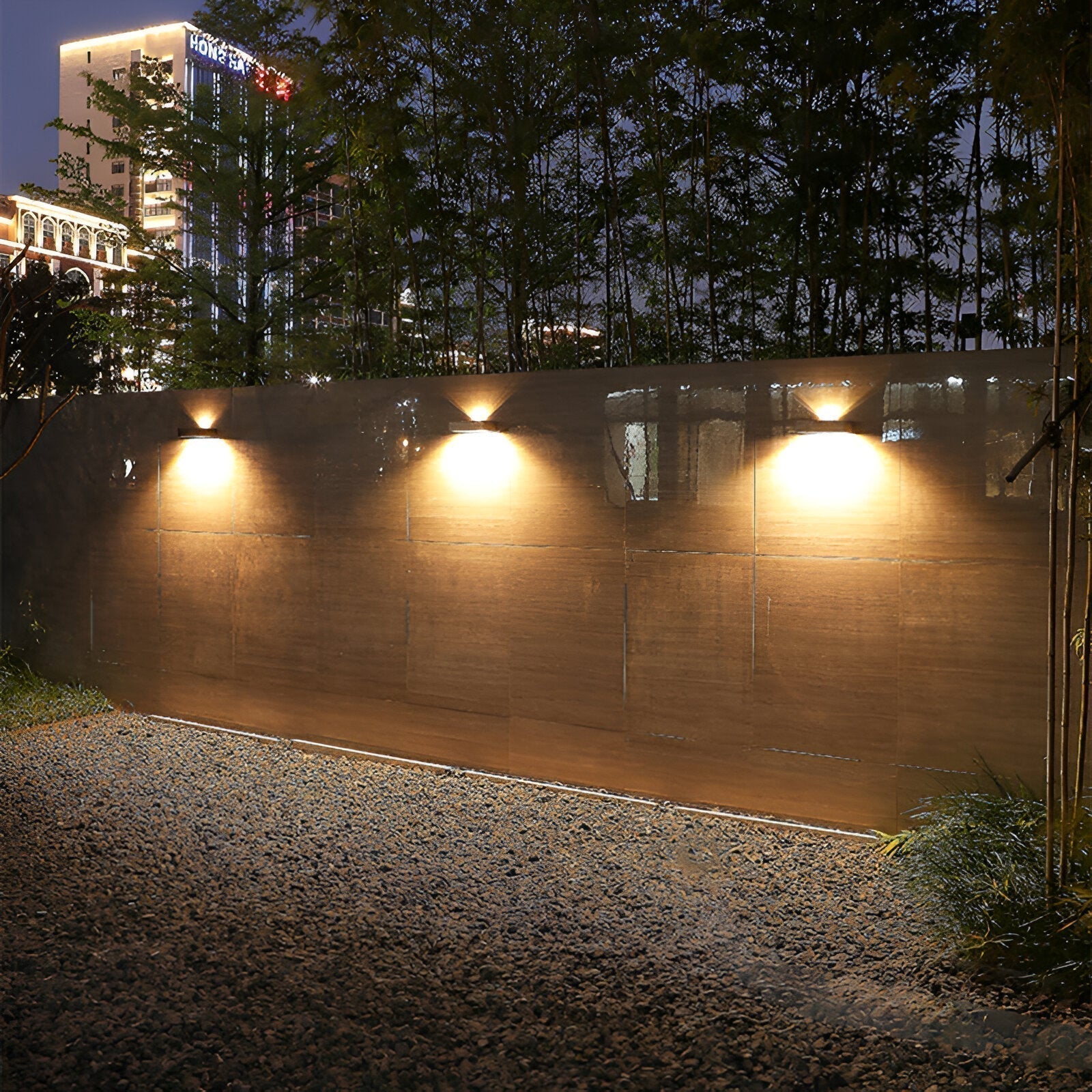 NovaLux Solar-Wandleuchte mit Sensor, IP65 wasserdicht