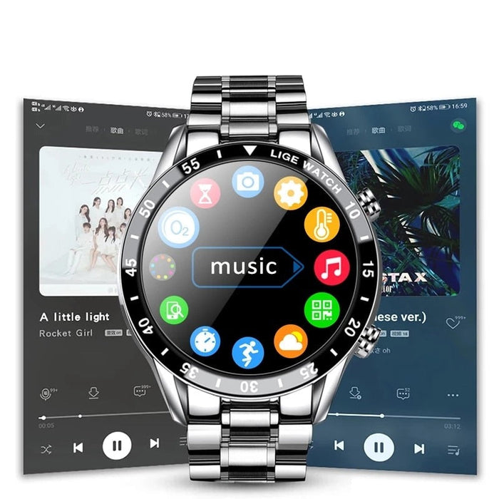 Smartwatch di lusso 4G con monitoraggio della salute e navigazione GPS per chiamate