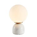 LumaNova glazen bol tafellamp met sfeervolle LED gloed