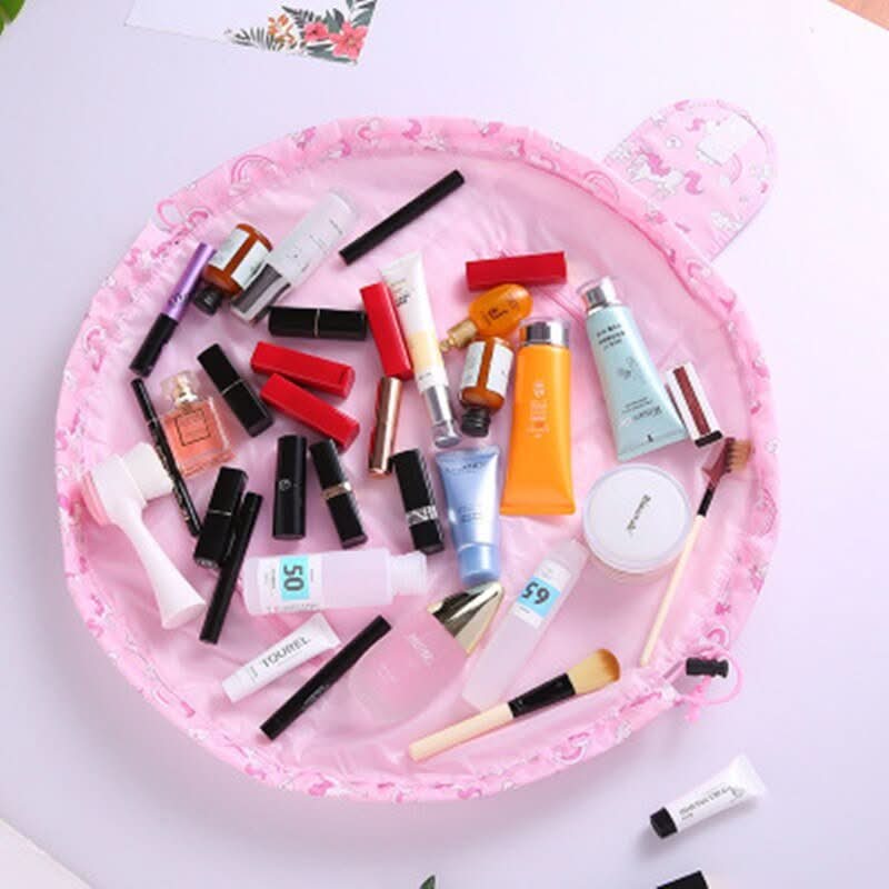Schicke Make-up-Organizer wasserdichte Kosmetiktasche für Handtasche und Reise