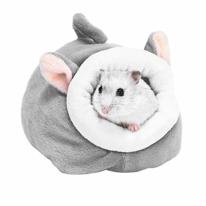 WhiskerNest Koselig Hamsterhus for Rolig og Trygt Tilfluktssted i Bur for Små Kjæledyr