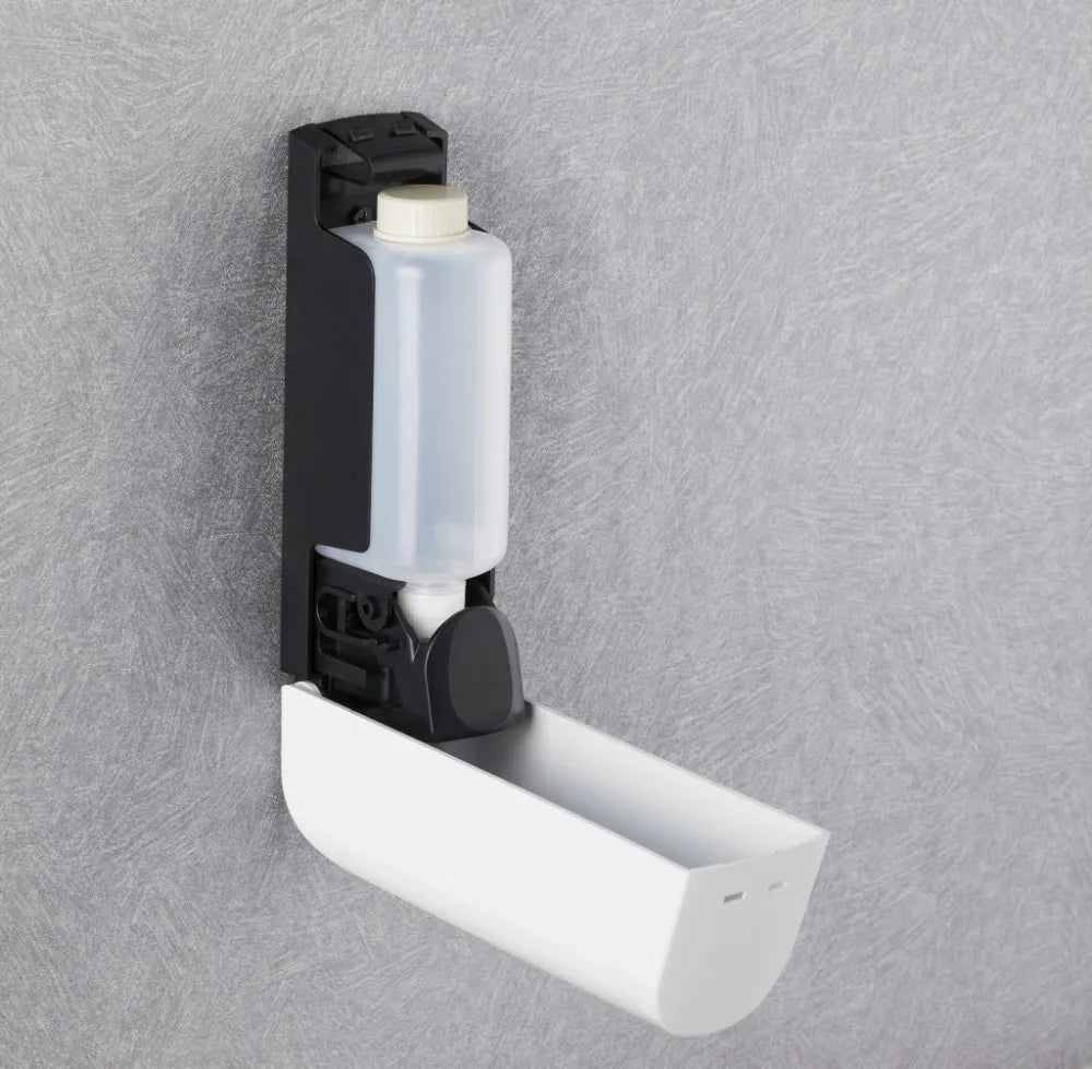Wall-mounted shower dispenser